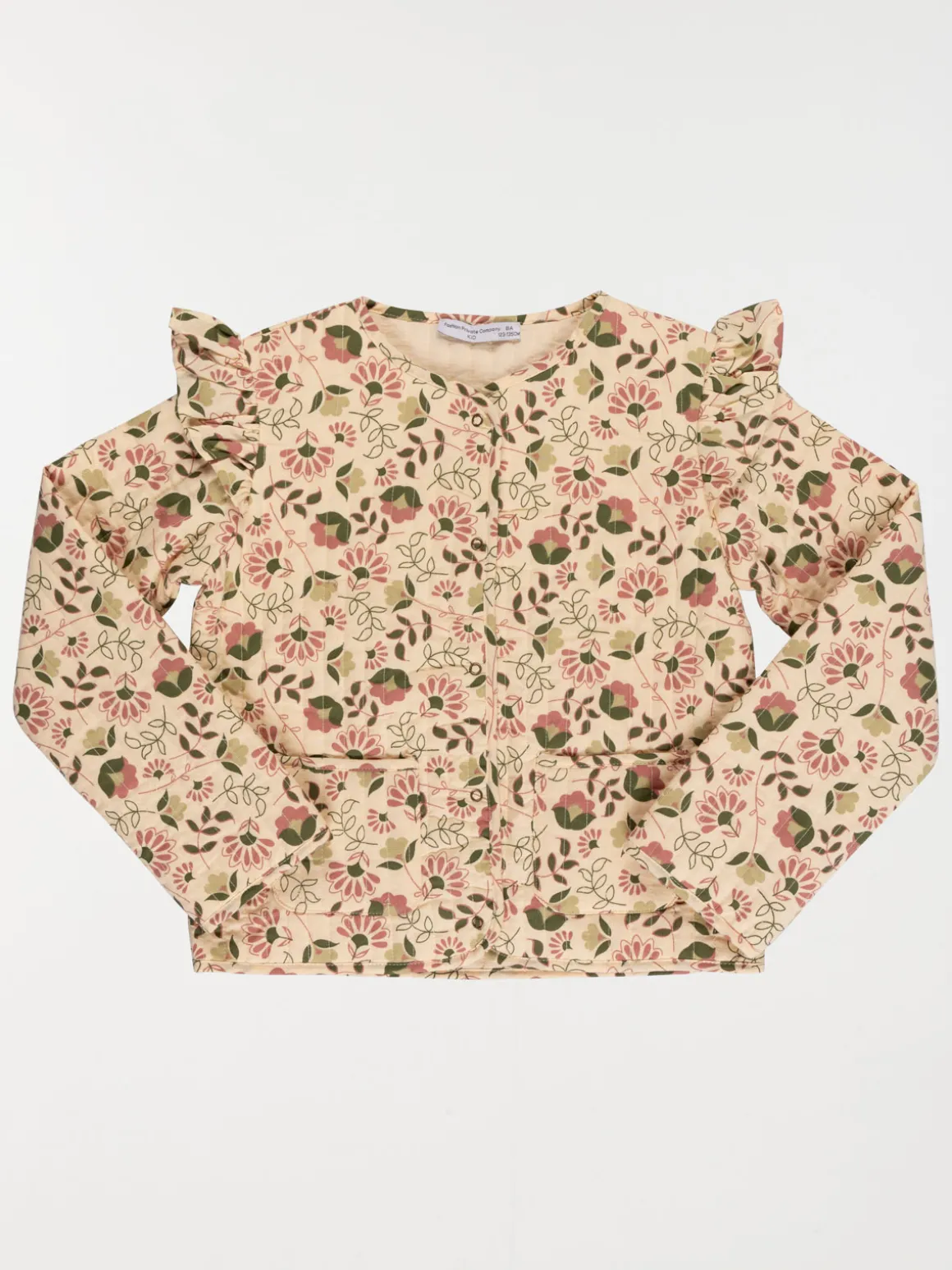 Veste fleurie fille (3-12A)