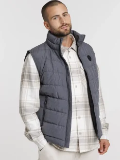 Veste sans manches zippée homme
